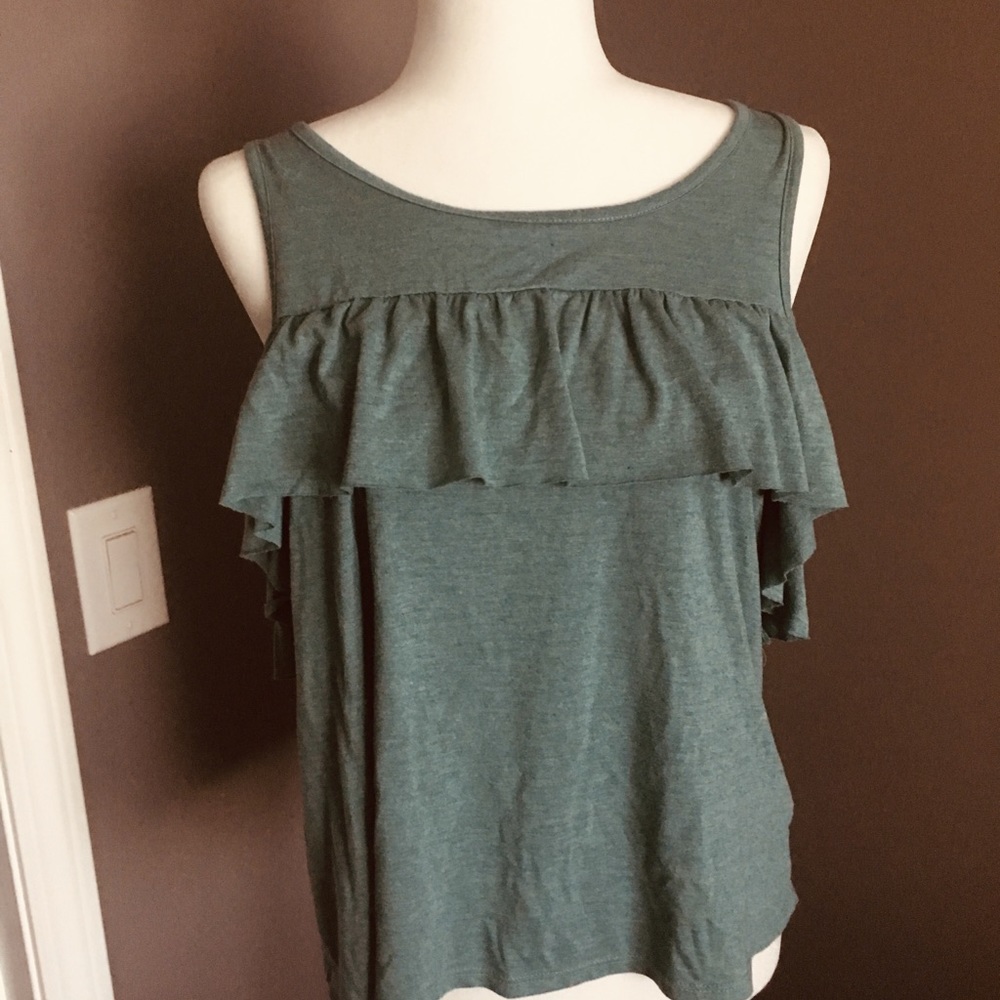 Teal shirt